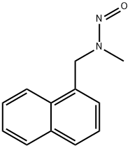 methyl[(naphthalen-1-yl)methyl]nitrosoamine Structure