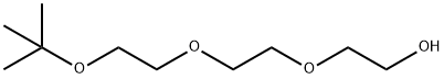 Ethanol, 2-[2-[2-(1,1-dimethylethoxy)ethoxy]ethoxy]- 구조식 이미지