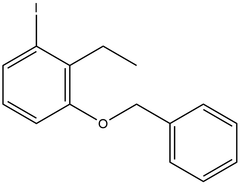 1-(benzyloxy)-2-ethyl-3-iodobenzene Structure