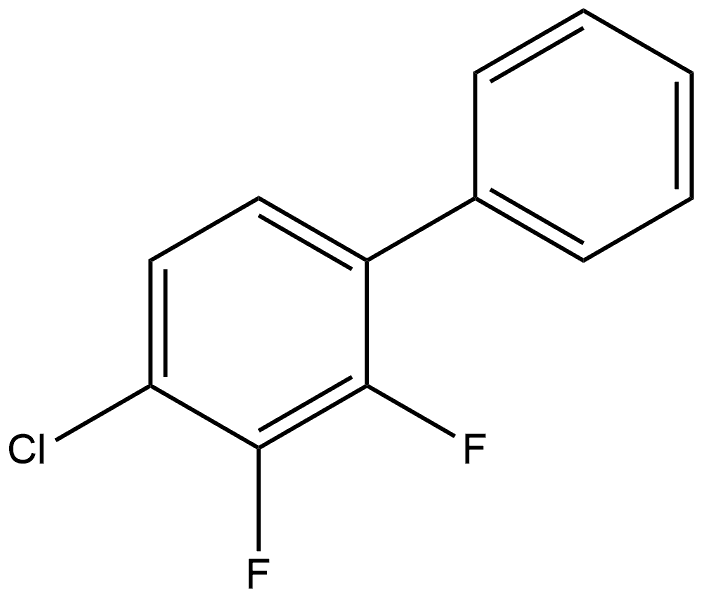 4-Chloro-2,3-difluoro-1,1'-biphenyl Structure