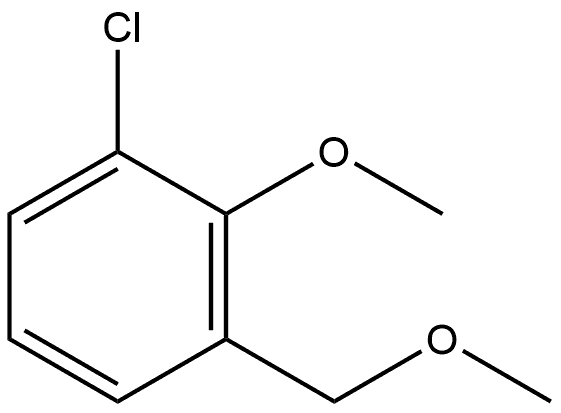 1-Chloro-2-methoxy-3-(methoxymethyl)benzene Structure