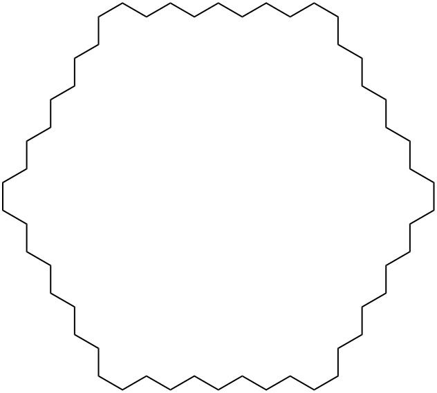 Cyclotetrapentacontane (6CI,9CI) Structure