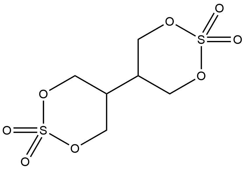 5,5′-Bi-1,3,2-dioxathiane, 2,2,2′,2′-tetraoxide Structure