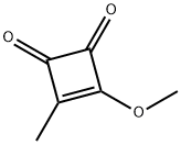 3-Cyclobutene-1,2-dione, 3-methoxy-4-methyl- Structure