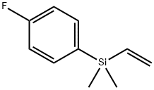 (4-fluorophenyl)dimethyl(vinyl)silane Structure