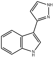 3-(1H-Pyrazol-3-yl)-1H-indole Structure