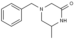 4-BENZYL-6-METHYLPIPERAZIN-2-ONE Structure