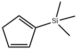 1,3-Cyclopentadiene, 2-(trimethylsilyl)- 구조식 이미지