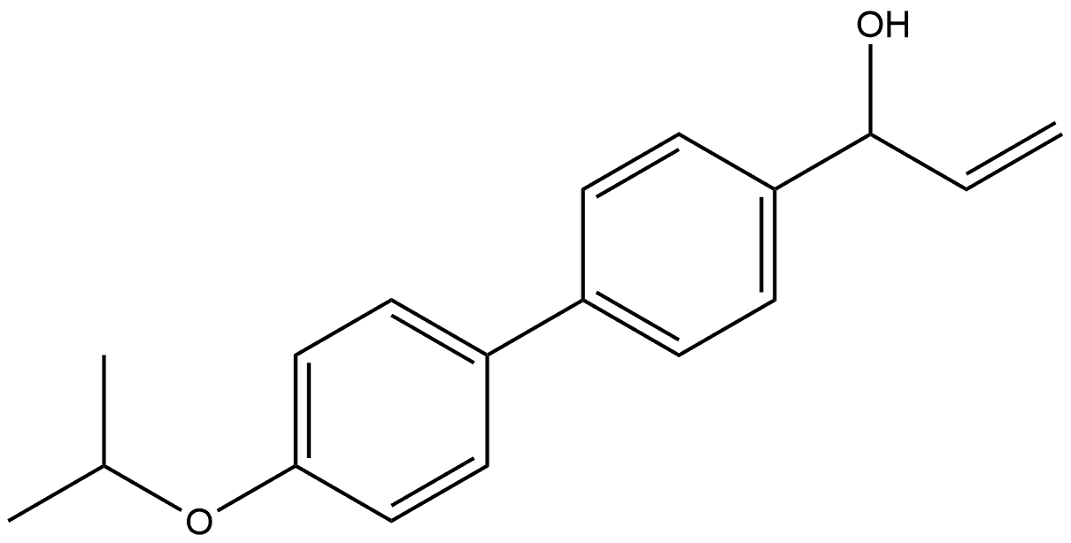 1-(4'-isopropoxy-[1,1'-biphenyl]-4-yl)prop-2-en-1-ol Structure