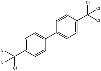 1,1'-Biphenyl, 4,4'-bis(trichloromethyl)- Structure