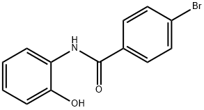 Benzamide, 4-bromo-N-(2-hydroxyphenyl)- Structure