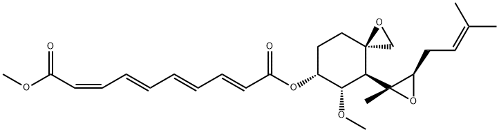cis-Fumagillin methyl ester 구조식 이미지