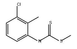 Carbamodithioic acid, (3-chloro-2-methylphenyl)-, methyl ester (9CI) 구조식 이미지