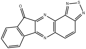 11H-INDENO[1,2-B][1,2,5]THIADIAZOLO[3,4-F]QUINOXALIN-11-ONE Structure