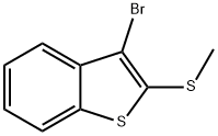 3-Bromo-2-(methylthio)benzo[b]thiophene Structure