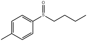 Benzene, 1-(butylsulfinyl)-4-methyl- 구조식 이미지