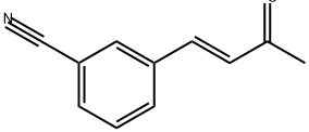 Benzonitrile, 3-[(1E)-3-oxo-1-buten-1-yl]- Structure