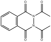 1,4-Phthalazinedione, 2,3-diacetyl-2,3-dihydro- 구조식 이미지