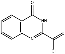 2-(1-chloroethenyl)-3,4-dihydroquinazolin-4-one 구조식 이미지