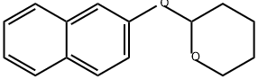 2H-Pyran, tetrahydro-2-(2-naphthalenyloxy)- Structure