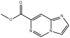 Imidazo[1,2-c]pyrimidine-7-carboxylic acid, methyl ester Structure