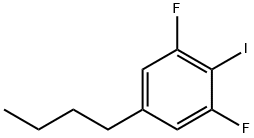 Benzene, 5-butyl-1,3-difluoro-2-iodo- 구조식 이미지