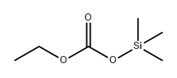 Carbonic acid, ethyl trimethylsilyl ester Structure