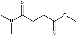 Butanoic acid, 4-(dimethylamino)-4-oxo-, methyl ester 구조식 이미지