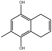 1,4-Naphthalenediol, 5,8-dihydro-2-methyl- Structure