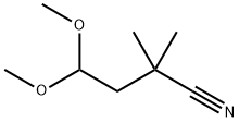 Butanenitrile, 4,4-dimethoxy-2,2-dimethyl- 구조식 이미지