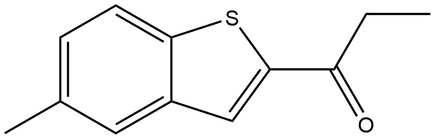 1-(5-Methylbenzo[b]thien-2-yl)-1-propanone Structure