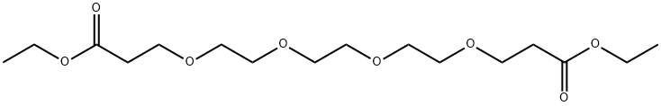 4,7,10,13-Tetraoxahexadecanedioic acid, 1,16-diethyl ester Structure