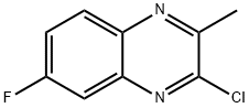 3-Chloro-6-fluoro-2-methylquinoxaline Structure