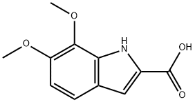 6,7-Dimethoxy-1H-indole-2-carboxylic acid Structure
