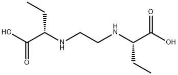 Butanoic acid, 2,2'-(1,2-ethanediyldiimino)bis-, (2S,2'S)- (9CI) 구조식 이미지