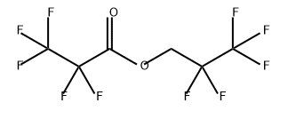 Propanoic acid, 2,2,3,3,3-pentafluoro-, 2,2,3,3,3-pentafluoropropyl ester 구조식 이미지