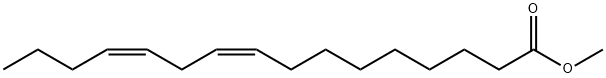 9,12-Hexadecadienoic acid, methyl ester, (Z,Z)- (8CI,9CI) Structure