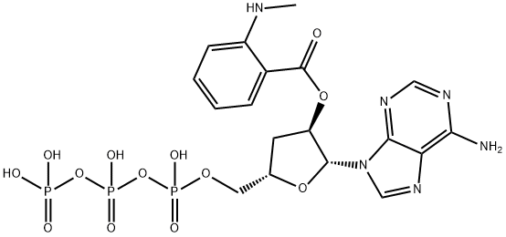 2'-Mant-3'-dATP Structure