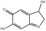 5H-Indol-5-one, 2,3-dihydro-3,6-dihydroxy- Structure