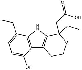 5-hydroxyetodolac Structure