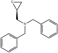 2-Oxiranemethanamine, N,N-bis(phenylmethyl)-, (2R)- 구조식 이미지