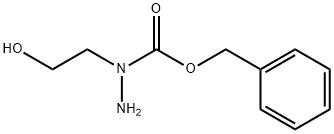 Hydrazinecarboxylic acid, 1-(2-hydroxyethyl)-, phenylmethyl ester Structure