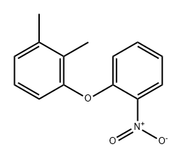 Benzene, 1,2-dimethyl-3-(2-nitrophenoxy)- 구조식 이미지