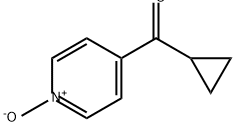 Methanone, cyclopropyl(1-oxido-4-pyridinyl)- 구조식 이미지