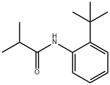 Propanamide, N-[2-(1,1-dimethylethyl)phenyl]-2-methyl- Structure