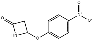 4-(4-nitrophenoxy)azetidin-2-one 구조식 이미지