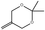 1,3-Dioxane, 2,2-dimethyl-5-methylene- 구조식 이미지