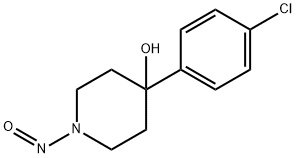 4-Piperidinol, 4-(4-chlorophenyl)-1-nitroso- Structure