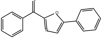 Methanone, phenyl(5-phenyl-2-oxazolyl)- Structure