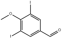 Benzaldehyde, 3,5-diiodo-4-methoxy- 구조식 이미지